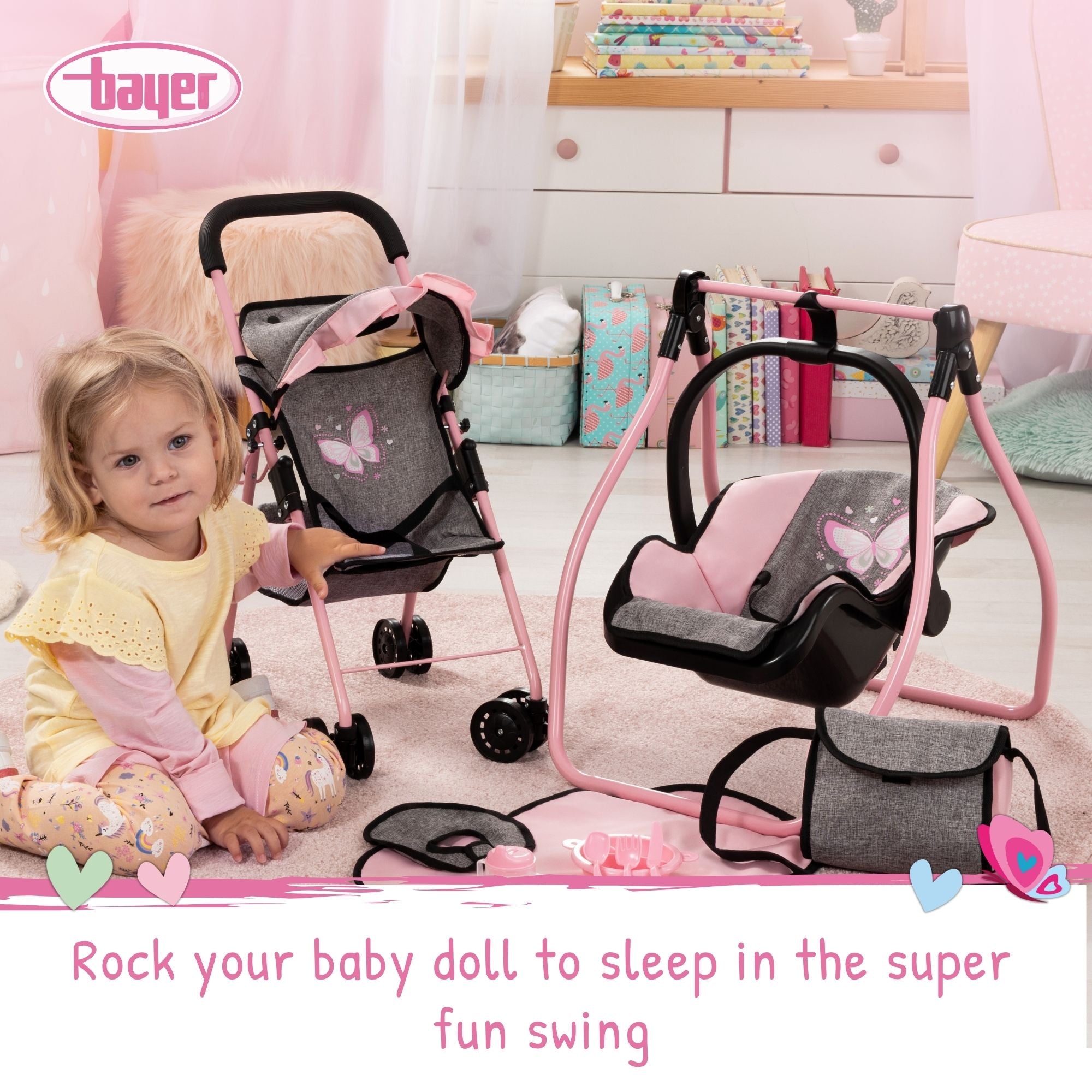 Bayer Dolls Buggy Set