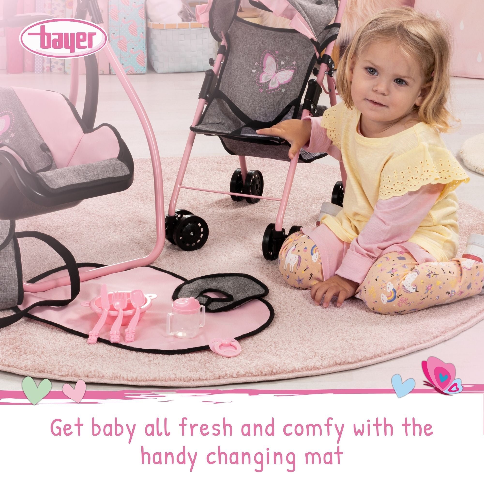 Bayer Dolls Buggy Set