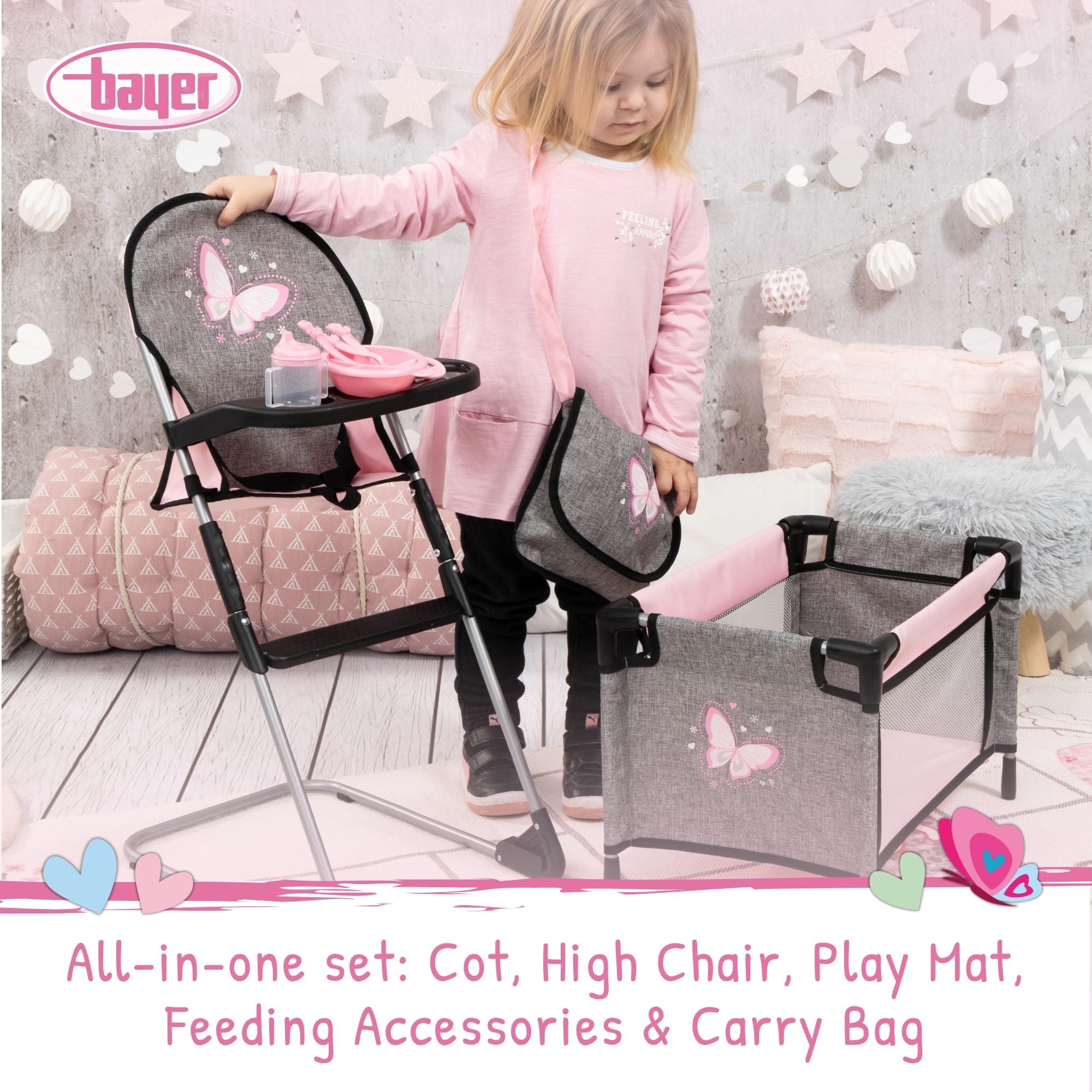 Bayer Dolls Travel Set 9 in 1