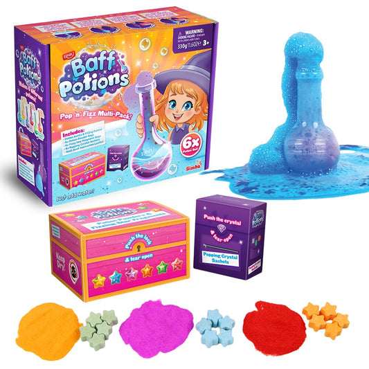 Zimpli Baff Potions Pop 'n' Fizz Activity Set