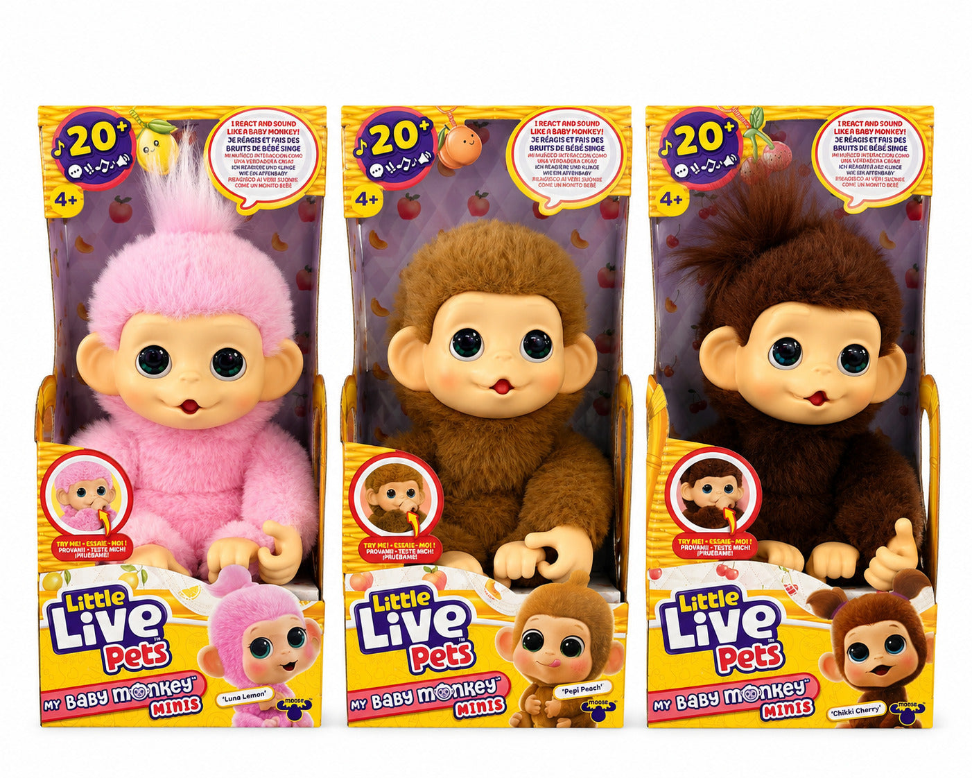 Little Live Pets Baby Monkey Minis Assortment