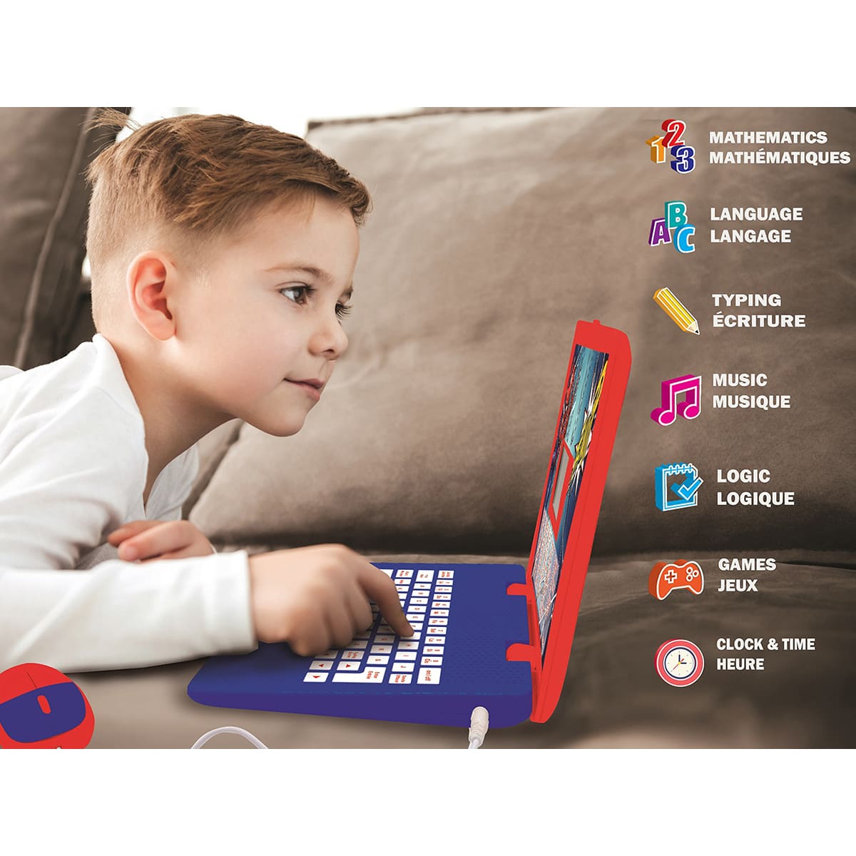 Spiderman Educational Laptop with 124 activities