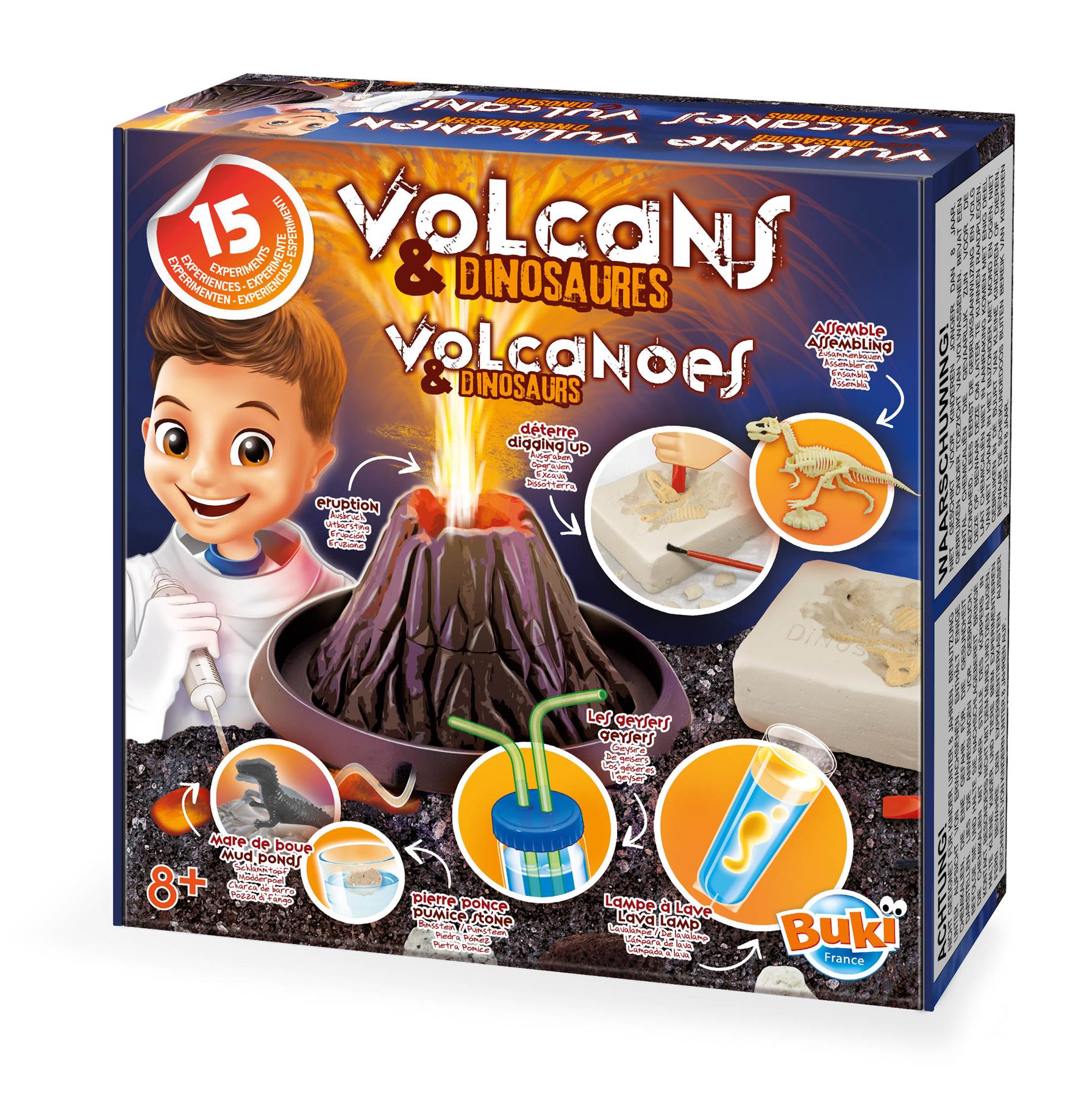 Buki France Volcanoes & Dinosaurs Kit