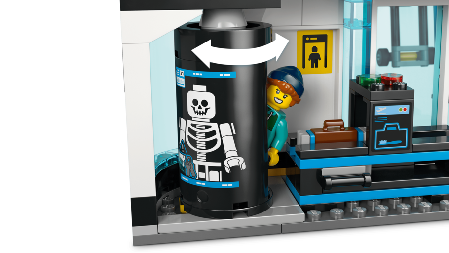 LEGO City Airport with Airplane Toy Model Kit 60502