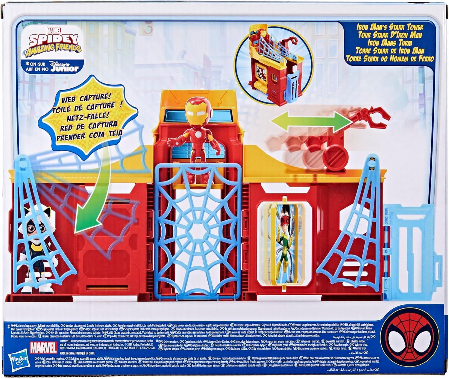 Marvel Spidey & His Amazing Friends Stark Tower Playset