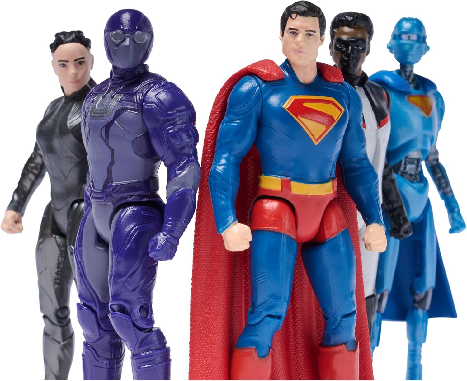 DC Comic Superman Heroes Vs. Villains 5 Pack Figurine set