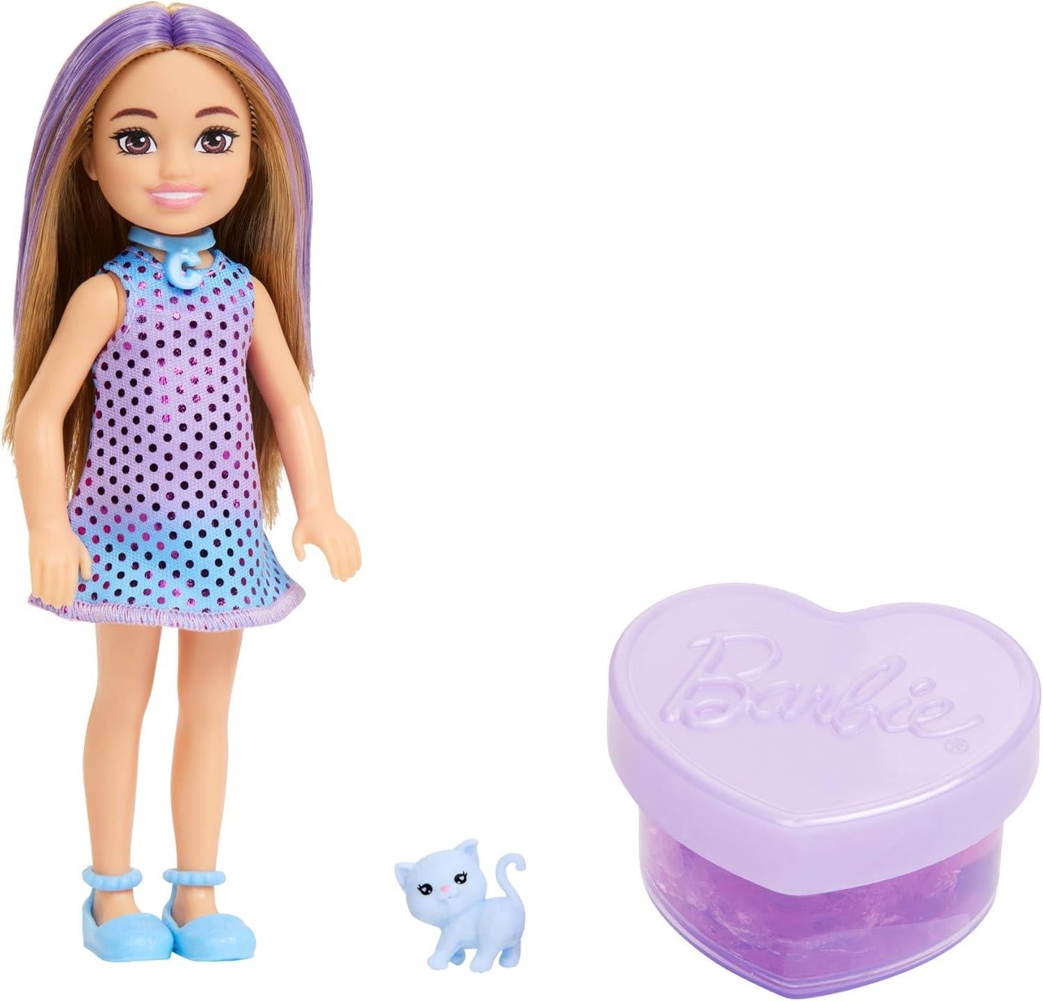 Barbie Party Unboxed Chelsea Doll Set