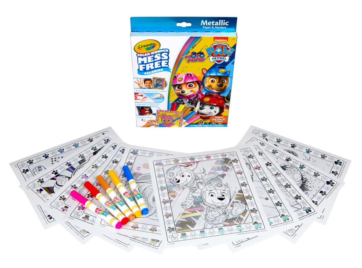 Crayola Color Wonder Unicreatures Mess Free - Paw Patrol