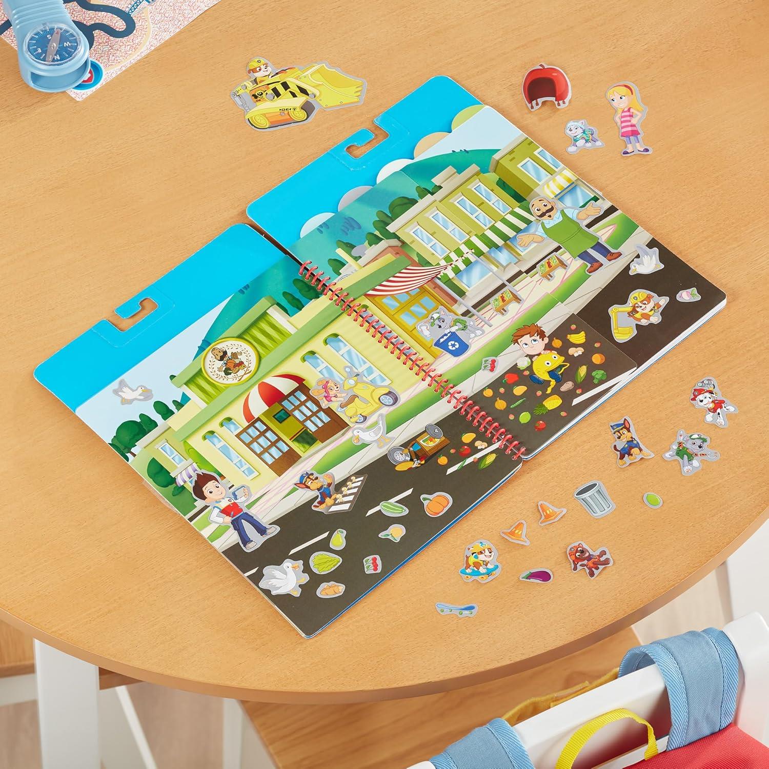 Melissa and Doug PAW Patrol Restickable Puffy Stickers  - Adventure Bay