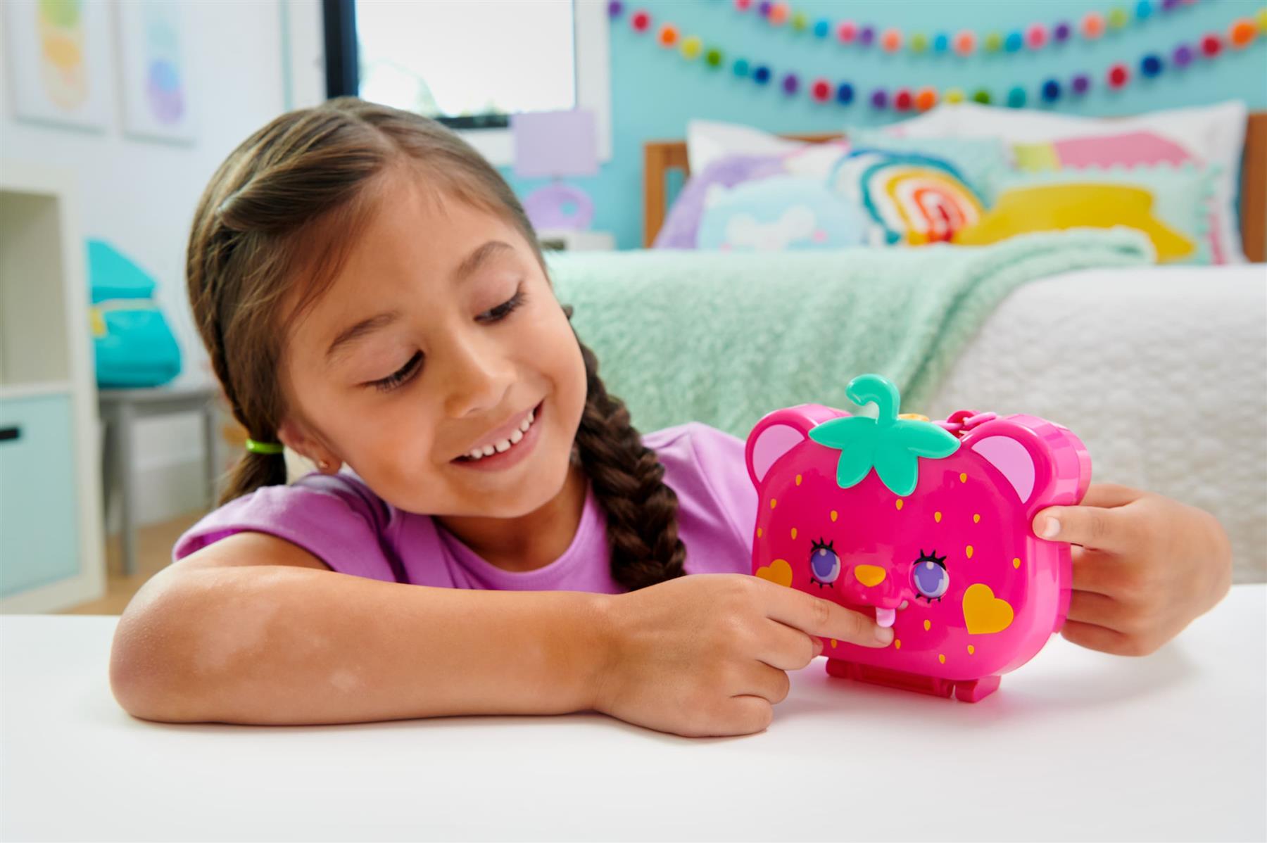 Polly Pocket Strawberry Bear Compact