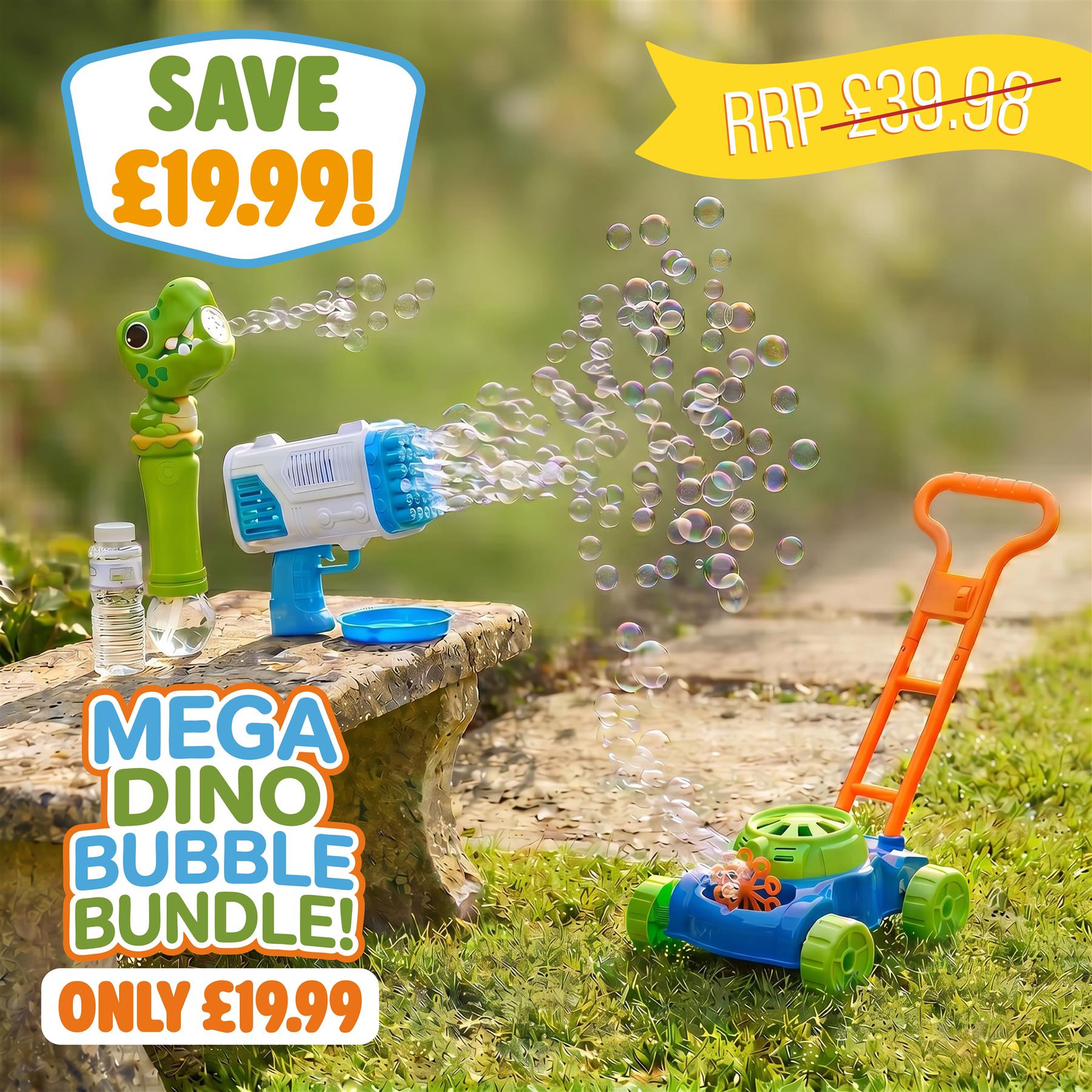 Venture Club Mega Bubble Dino Bundle