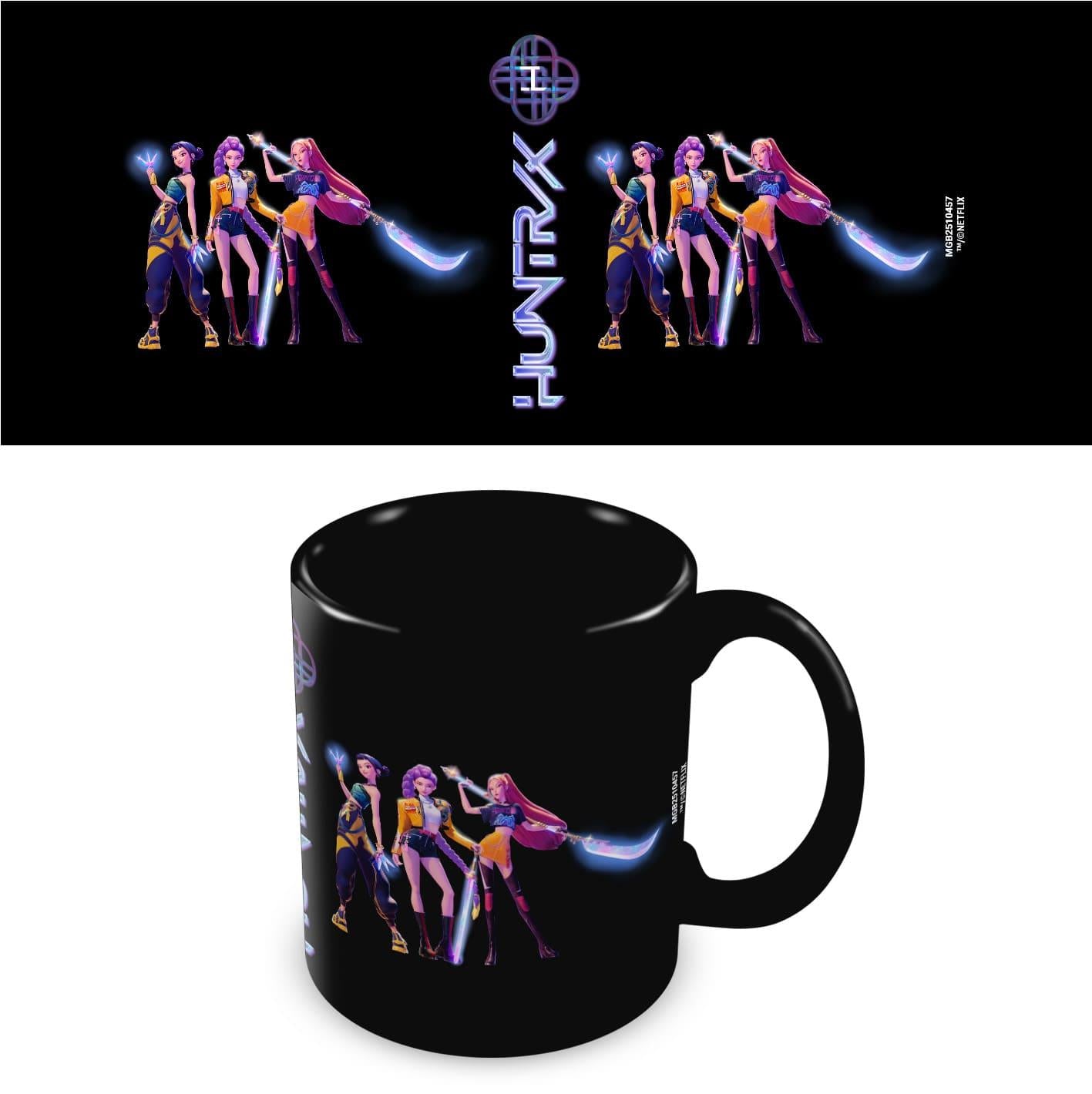 K-POP Demon  Hunters Huntrix Black Pod Mug