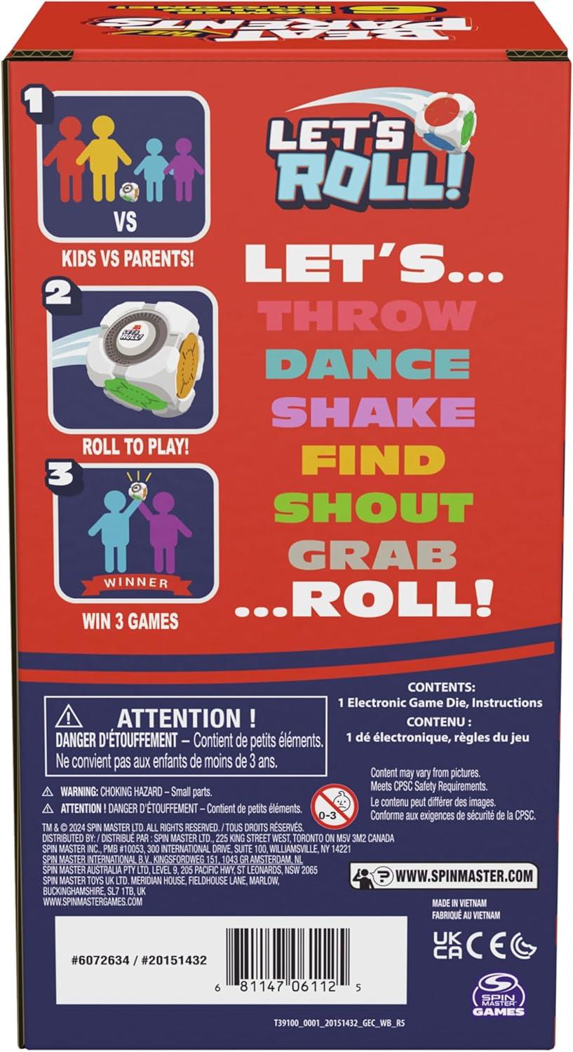 Spin Master Games Beat The Parents Let's Roll