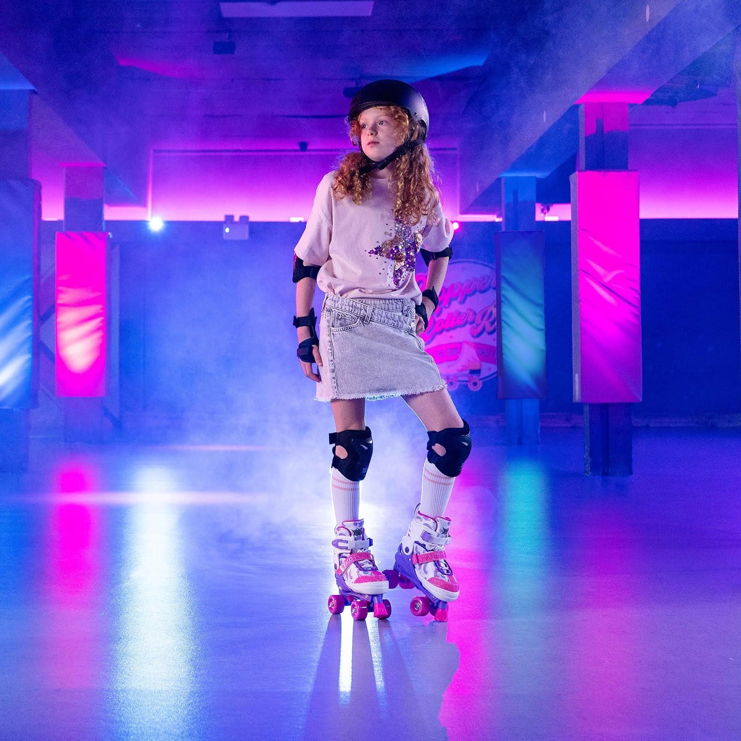 Xootz Semi Soft Jet Roller Skates 13C-3 - Pink