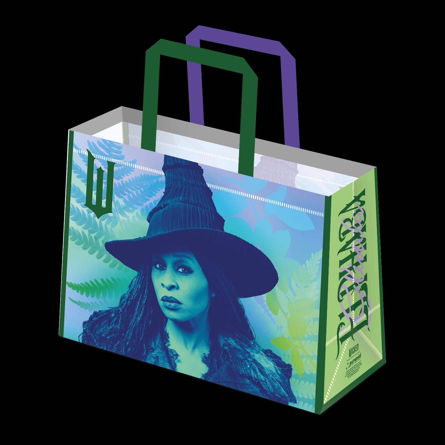 Wicked for Good Elphaba & Glinda Reusable Tote Bag