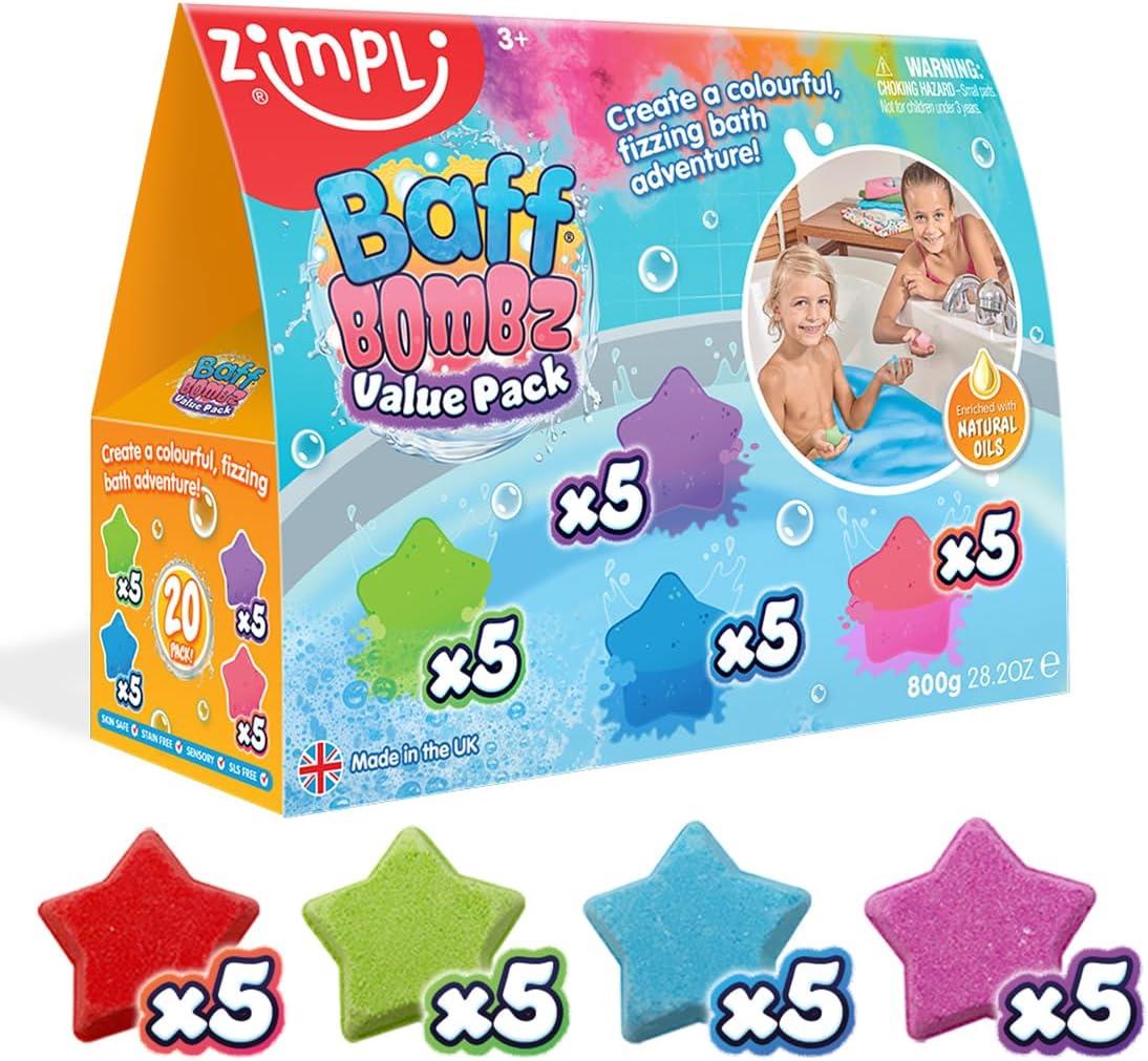 Zimpli Baff Bombz Mega Pack - 20 Bombz