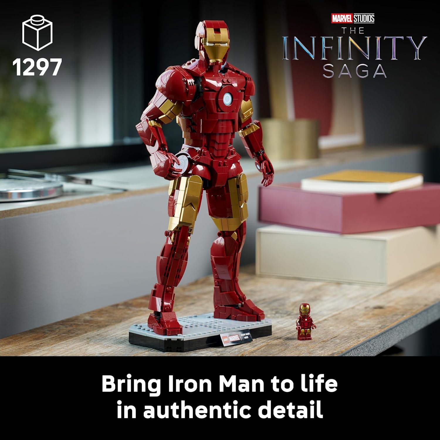 LEGO Marvel Iron Man Collectors Edition 76344