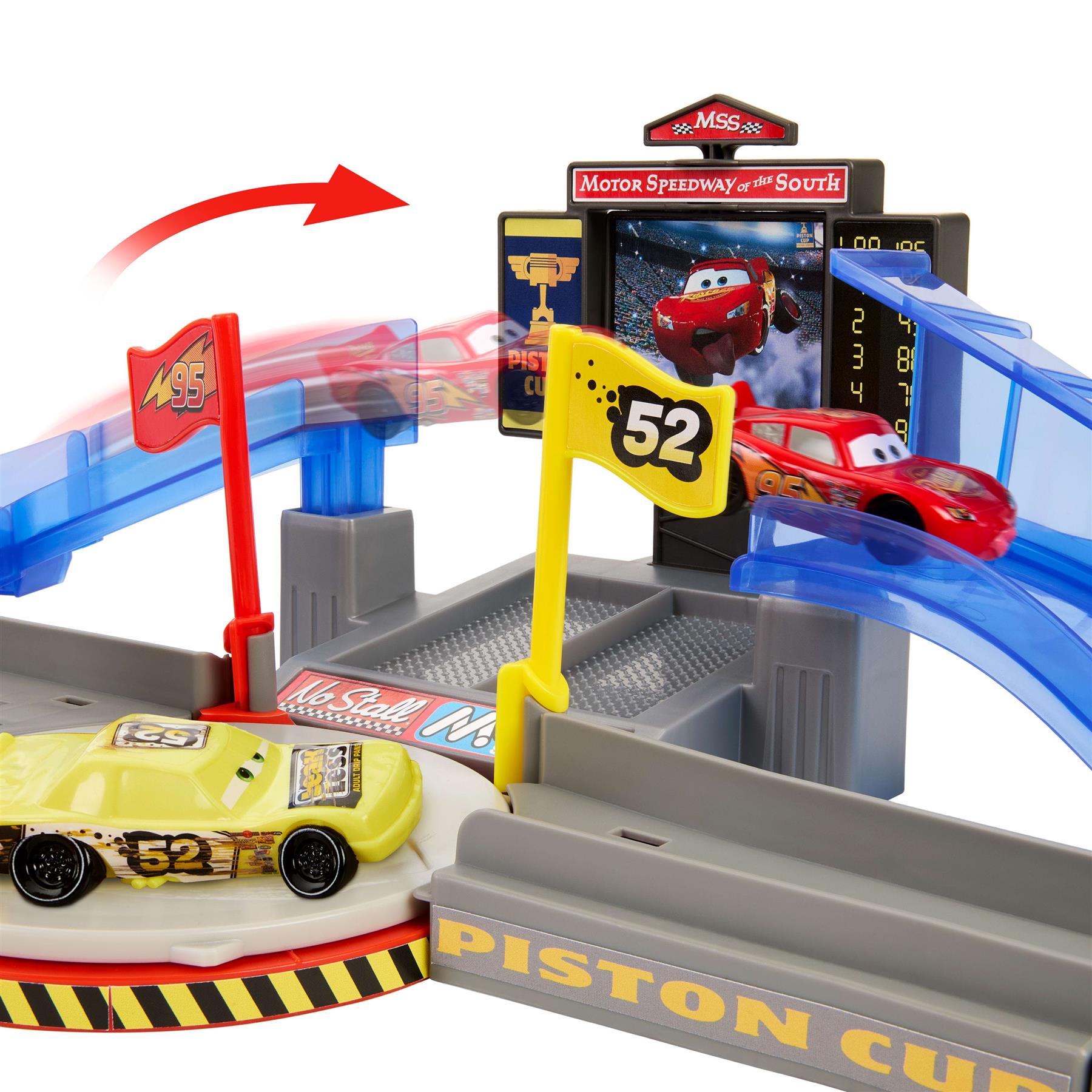 Disney & Pixar Cars Piston Cup Stunting Speedway Playset
