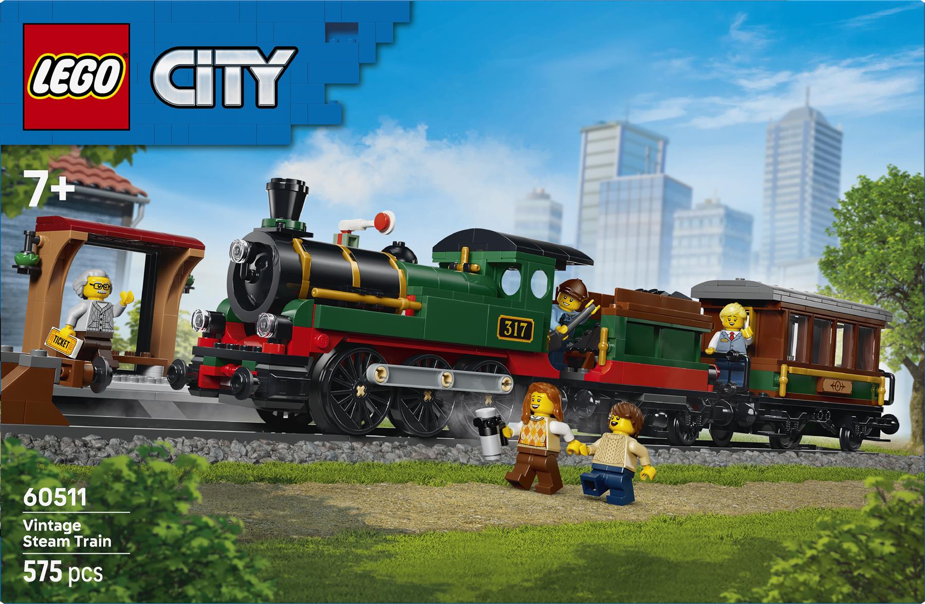 LEGO City Vintage Steam Train 60511