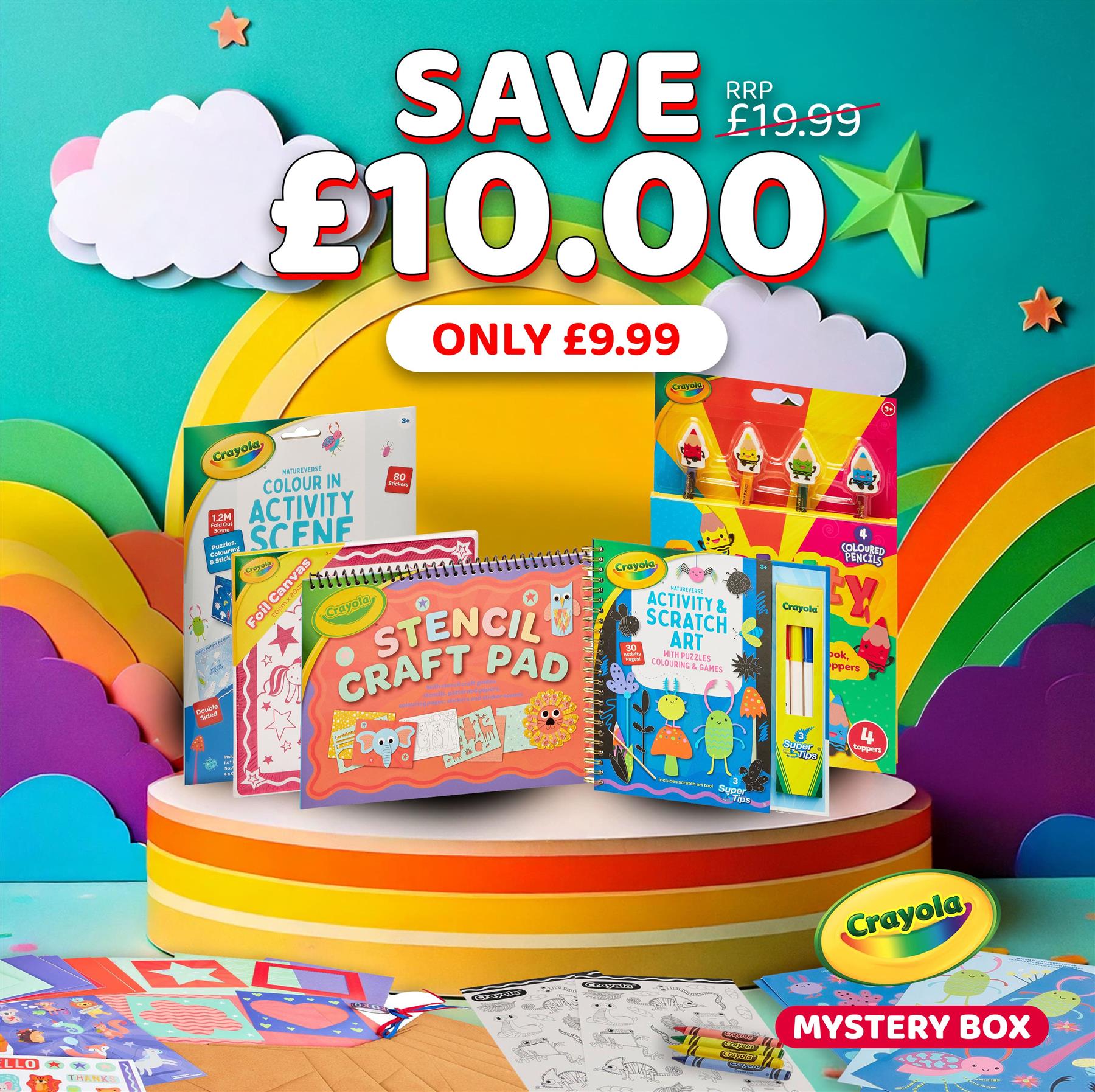 Crayola Mystery Craft Box