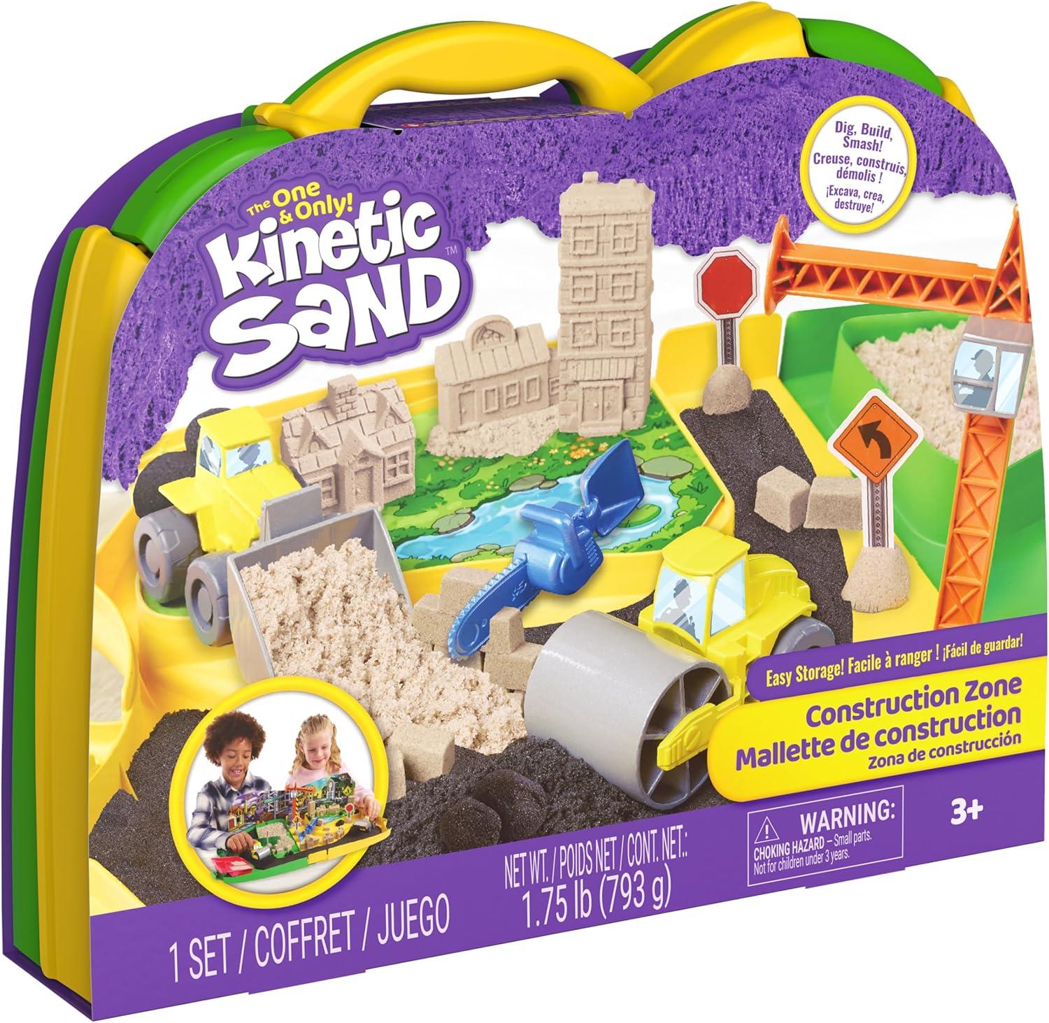 Kinetc Sand Construction Zone Playset