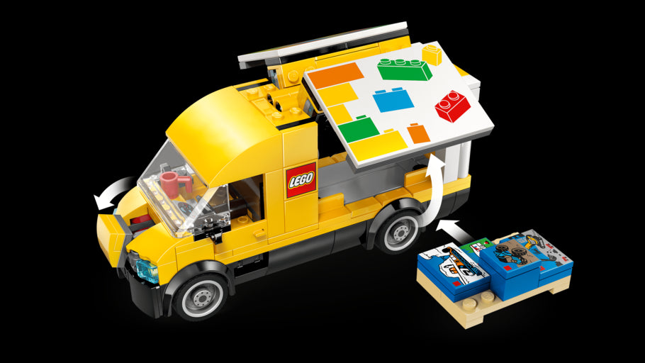 LEGO City: The LEGO Van Toy with 2 Minifigures 60500