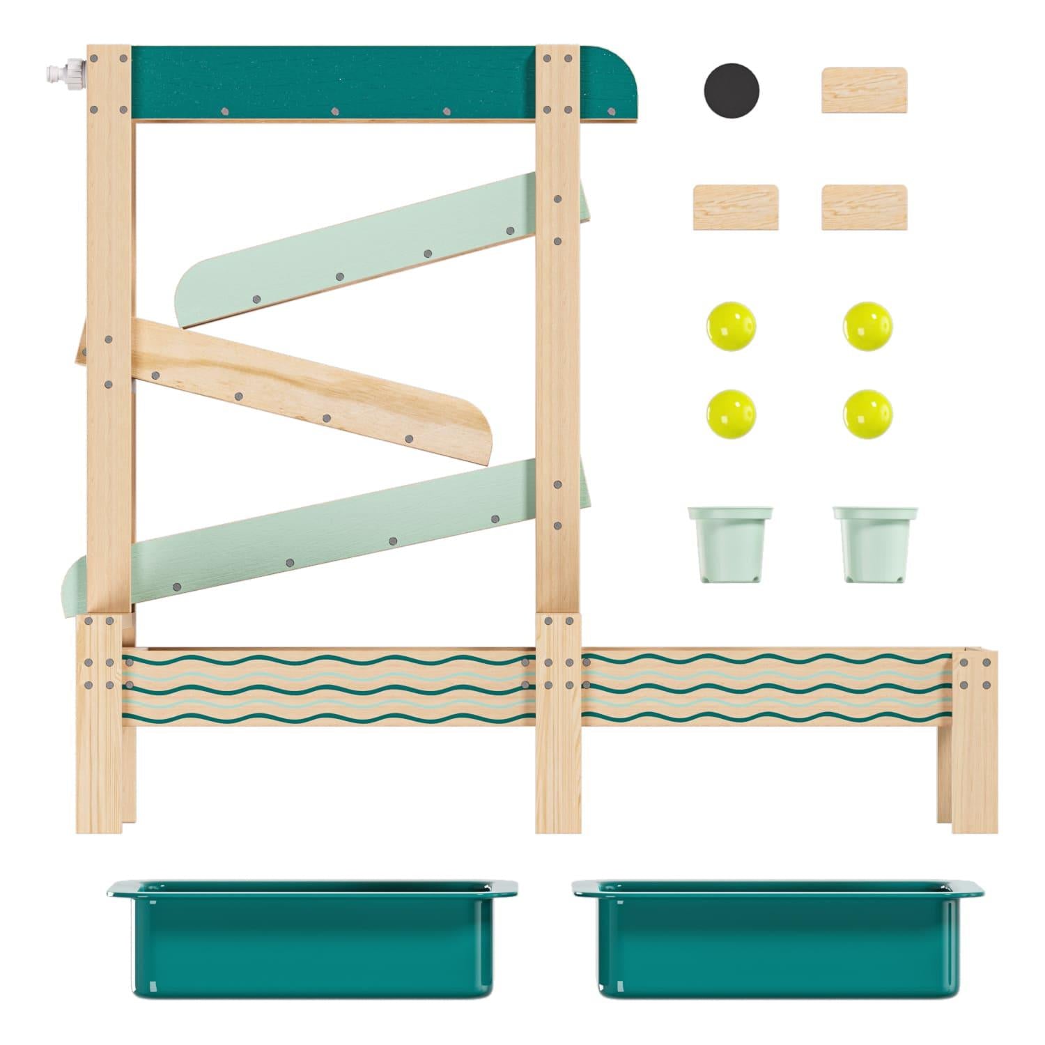 Topbright Wooden Water Track