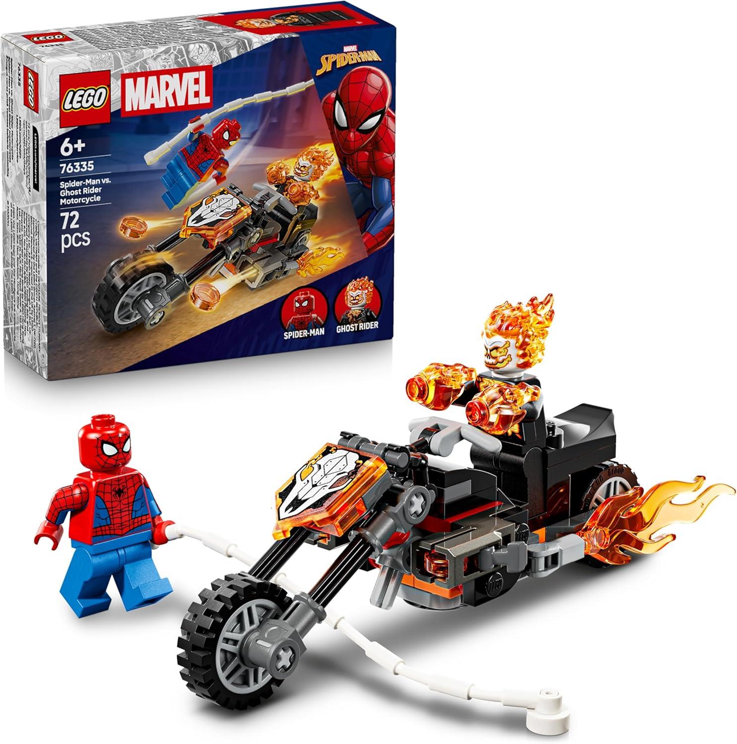 LEGO Spider-Man vs Ghost Rider Motorcycle 76335