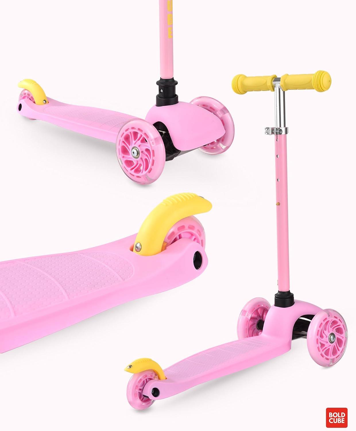 Boldcube Teeny 3 Wheel Scooter - Pink