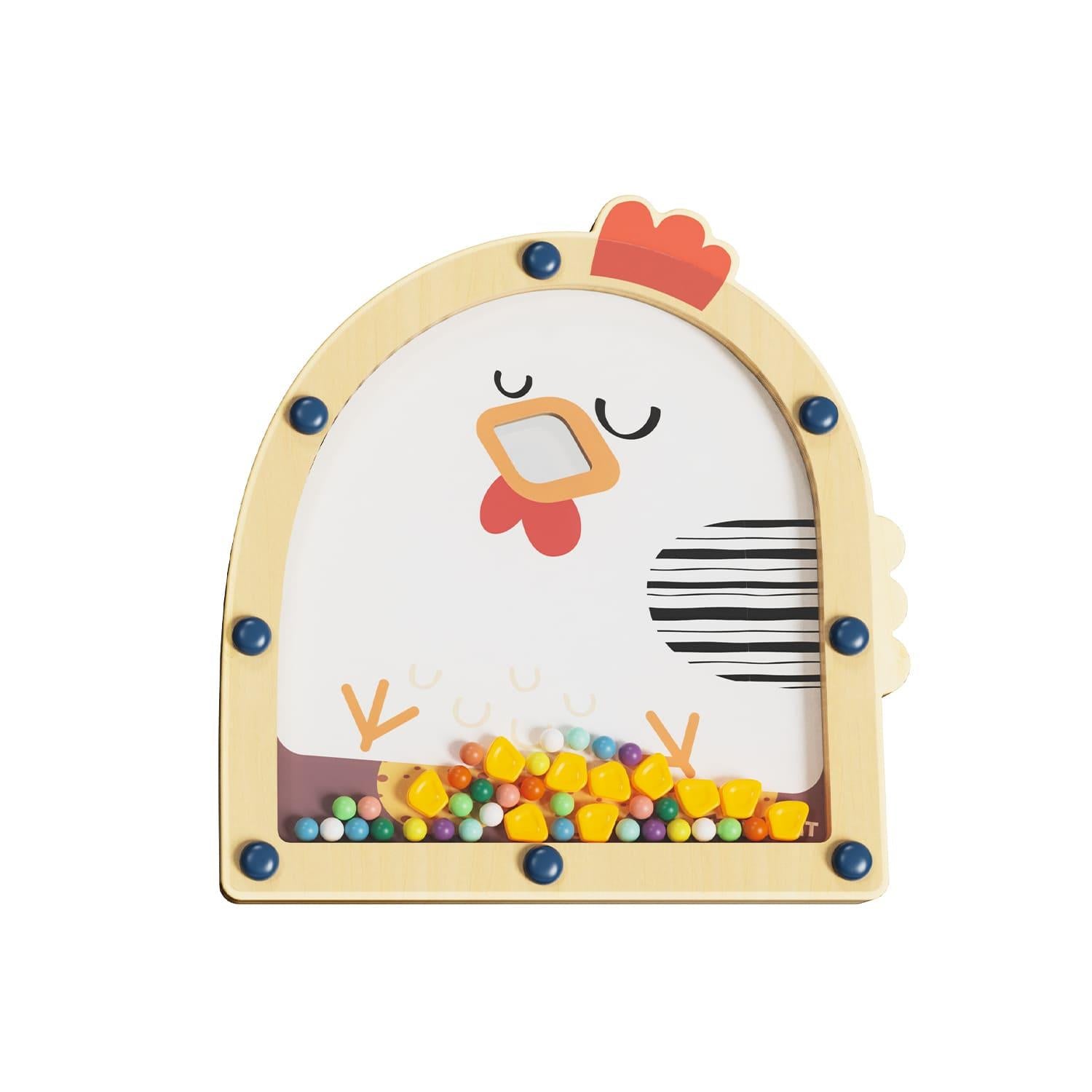 Topbright Wooden Feed & Hen