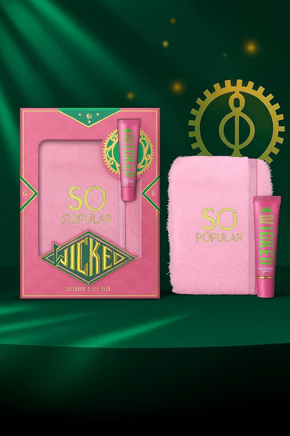 Wicked Plush Notebook and 30ml Handcream Gift Set