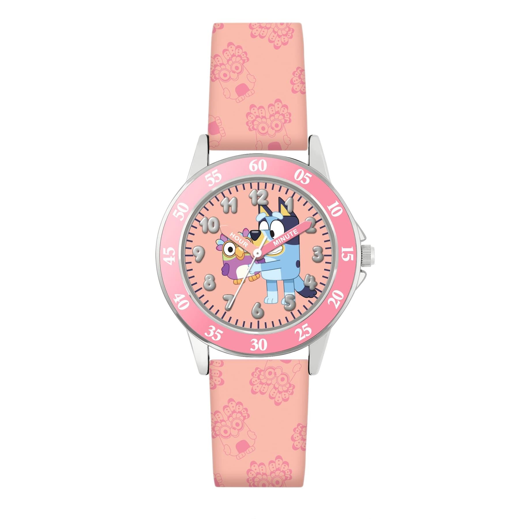 Bluey Pink Time Teacher Watch