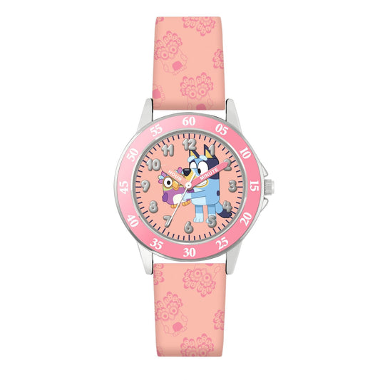 Bluey Pink Time Teacher Watch