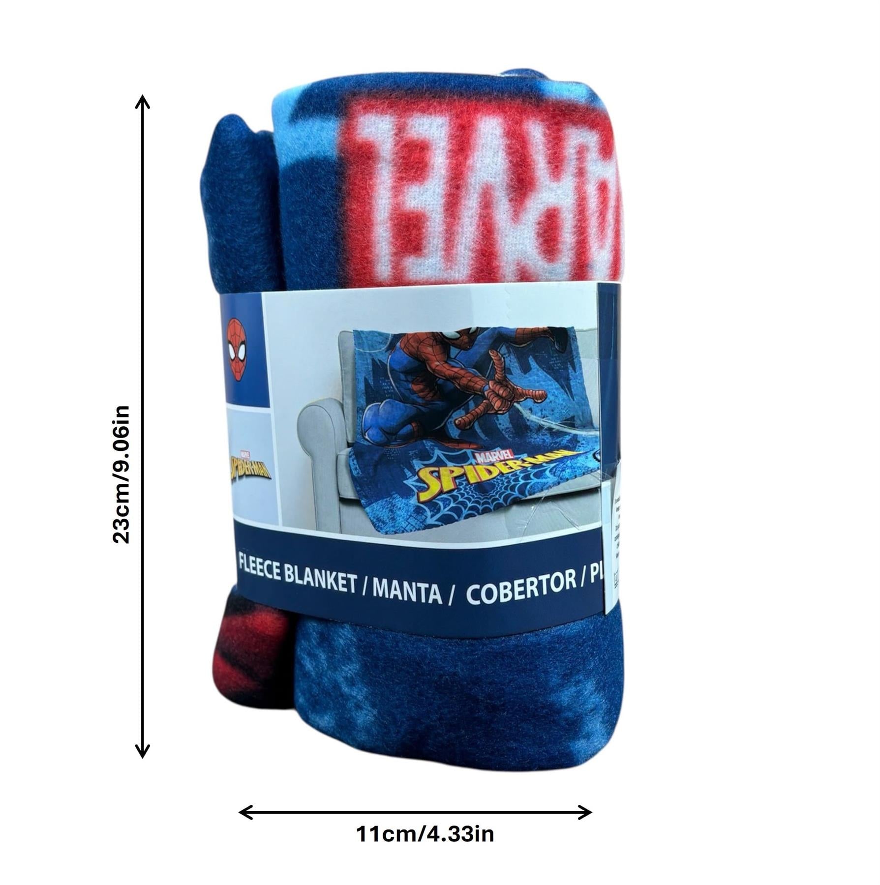 Spiderman Polar Fleece Blanket