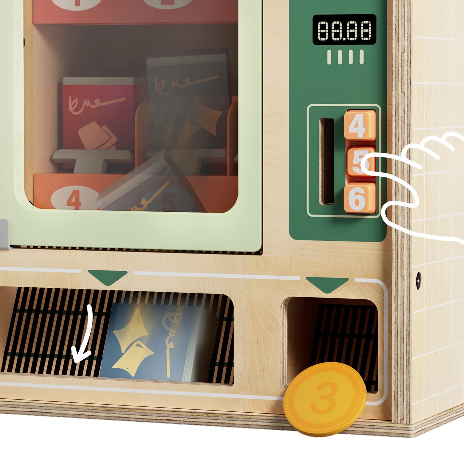 Topbright Wooden Shop & Go Vending Machine