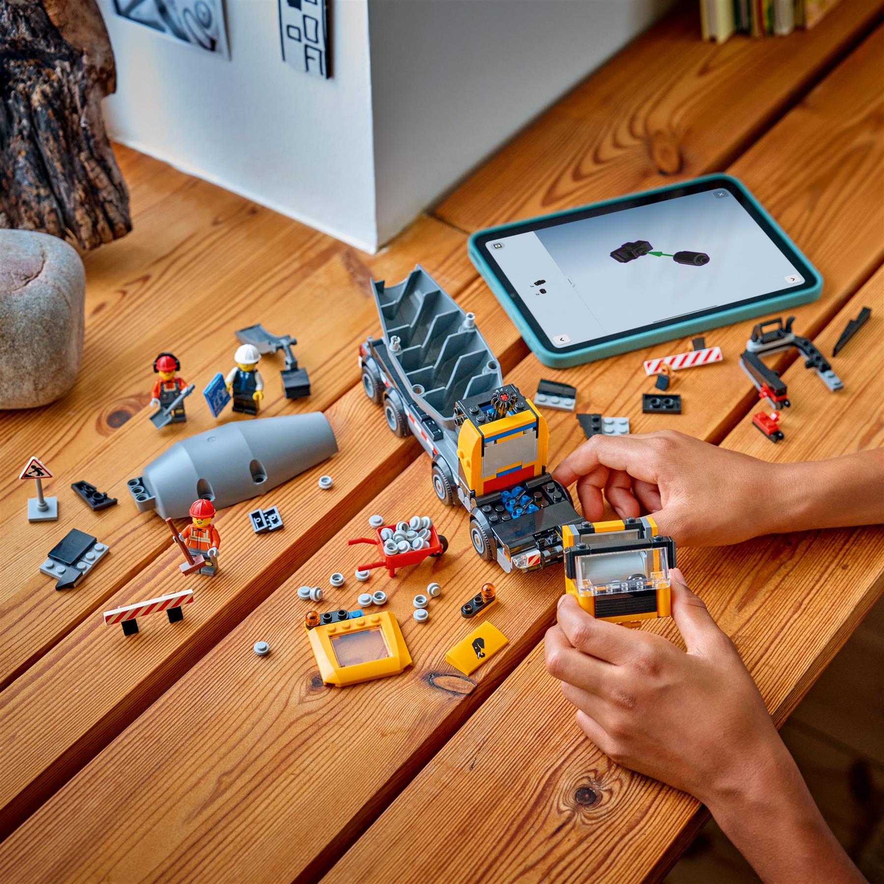 LEGO City Cement Mixer Truck Construction Toy 60478