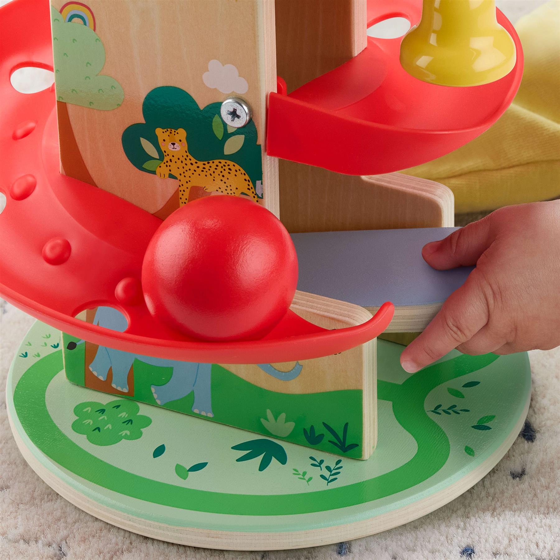 Fisher-Price Wooden Treehouse Ball Run