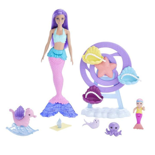 Barbie Mermaid Nurturing Doll Playset