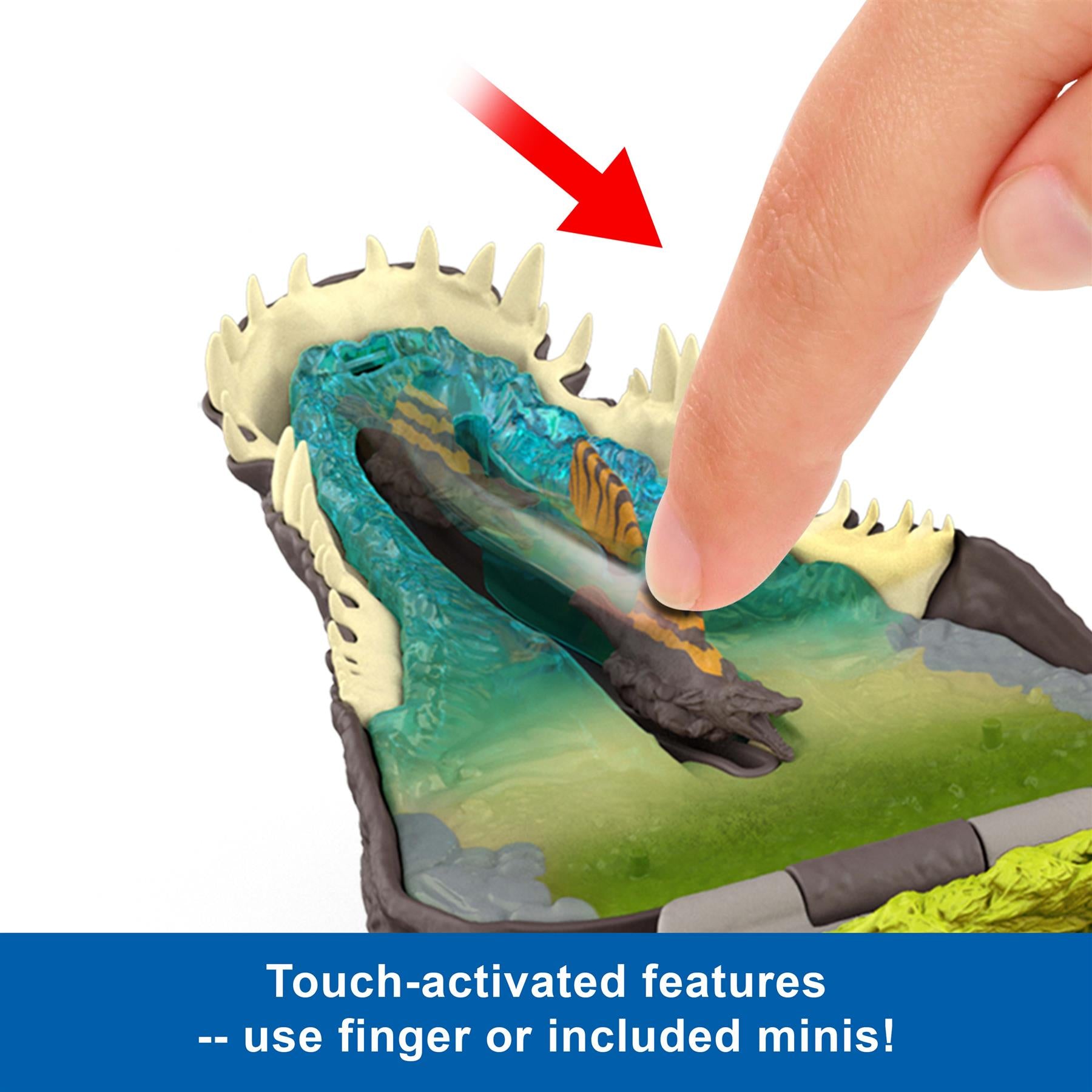 Jurassic World Rebirth Micro Adventure Spinosaurus Head Playset