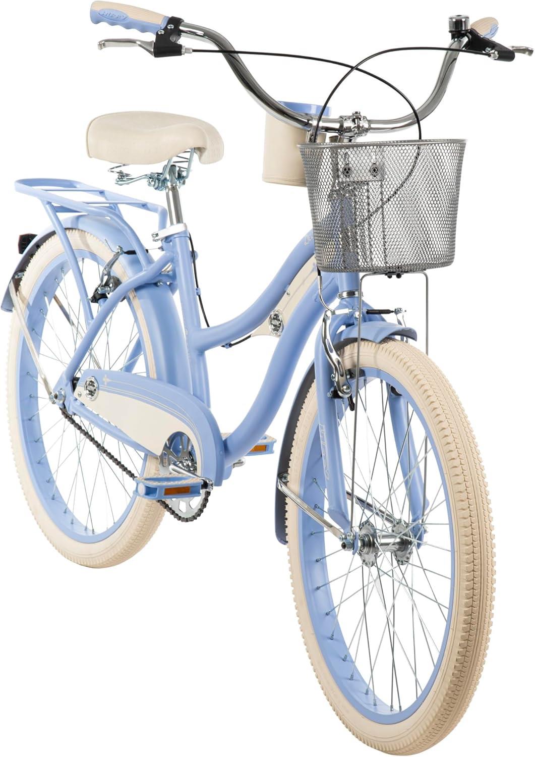 Huffy Deluxe 24 Inch Cruiser Bike - Baby Blue