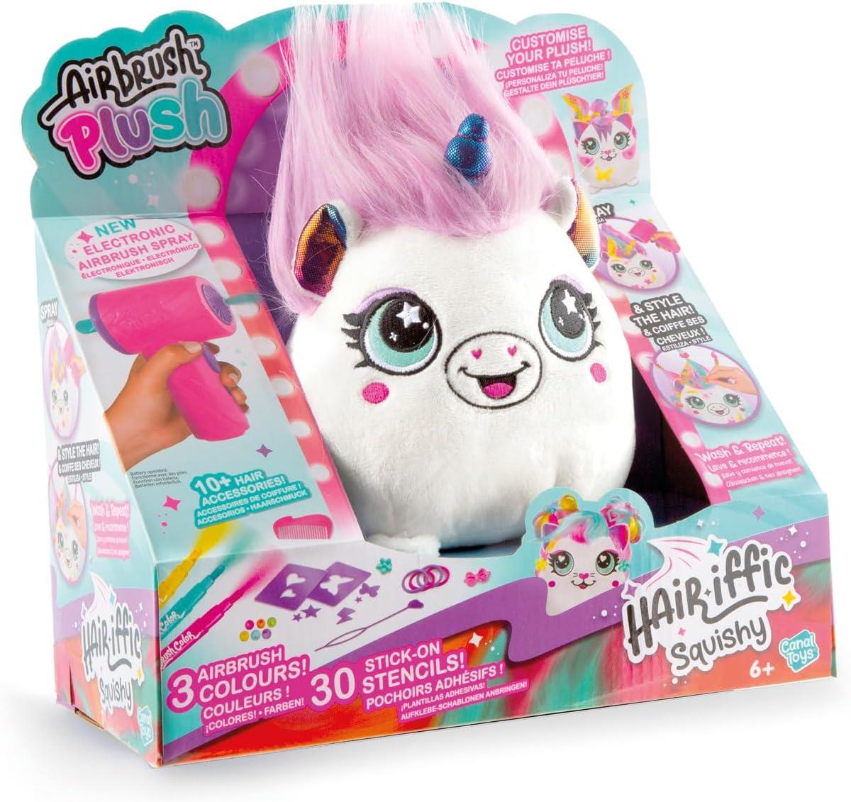 Style4Ever Airbrush Hair'iffic Squish Pal Plush Toy