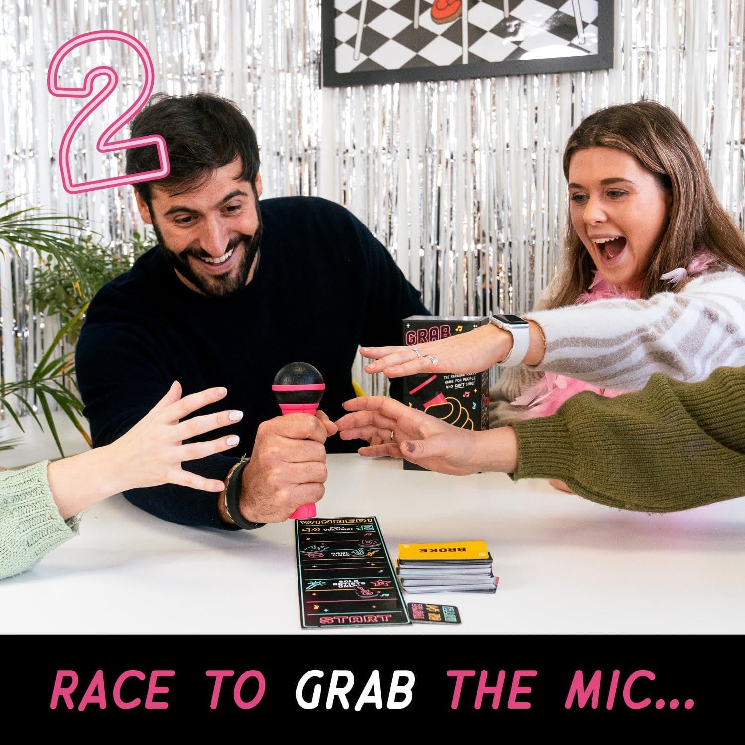 Grab The Mic Karaoke Card Game
