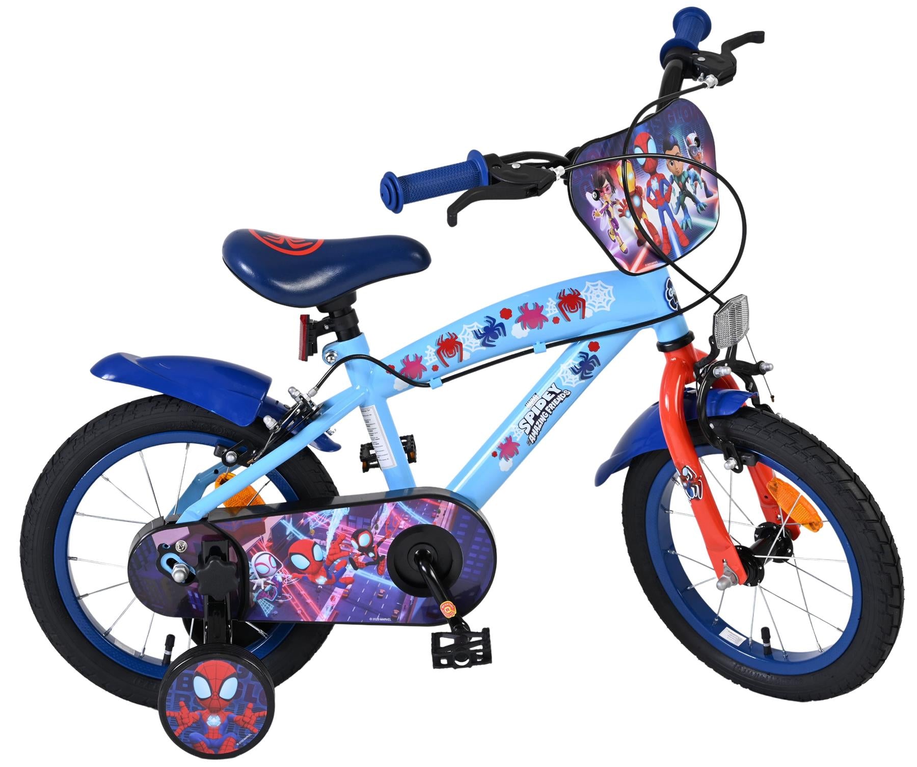 Spidey and His Amazing Friends Children's 14 Inch Bike - Blue/Red