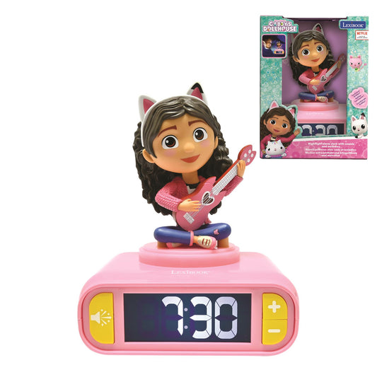 Gabby’s Dollhouse Night Light Alarm Clock