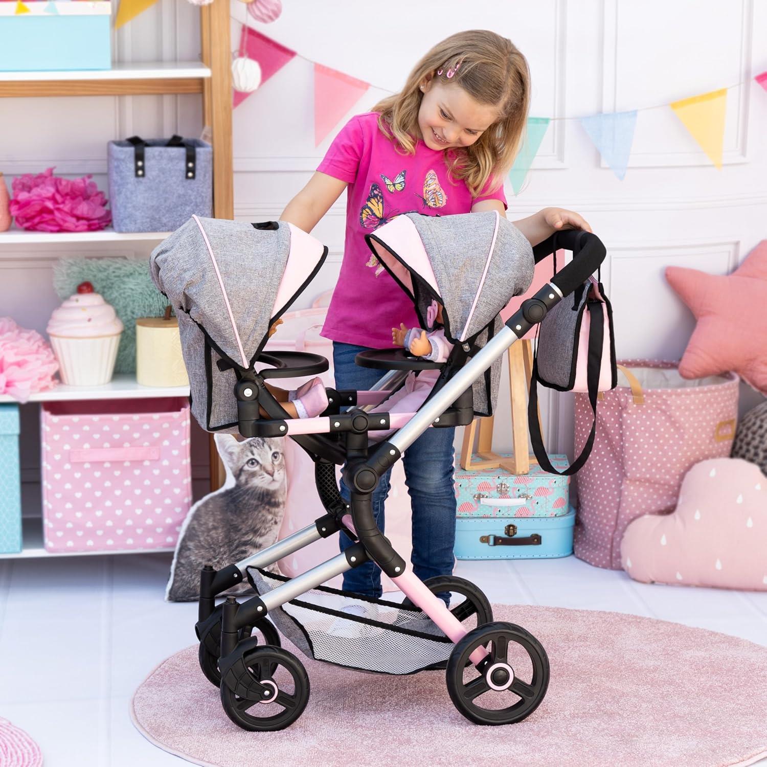 Bayer Neo Twin Doll Pram