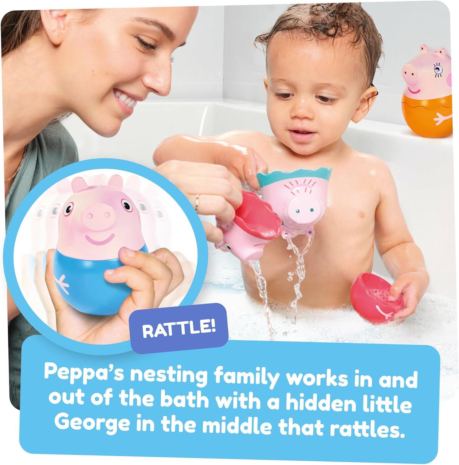 Tomy Toomies Peppa Pig Peppa's Nesting Family