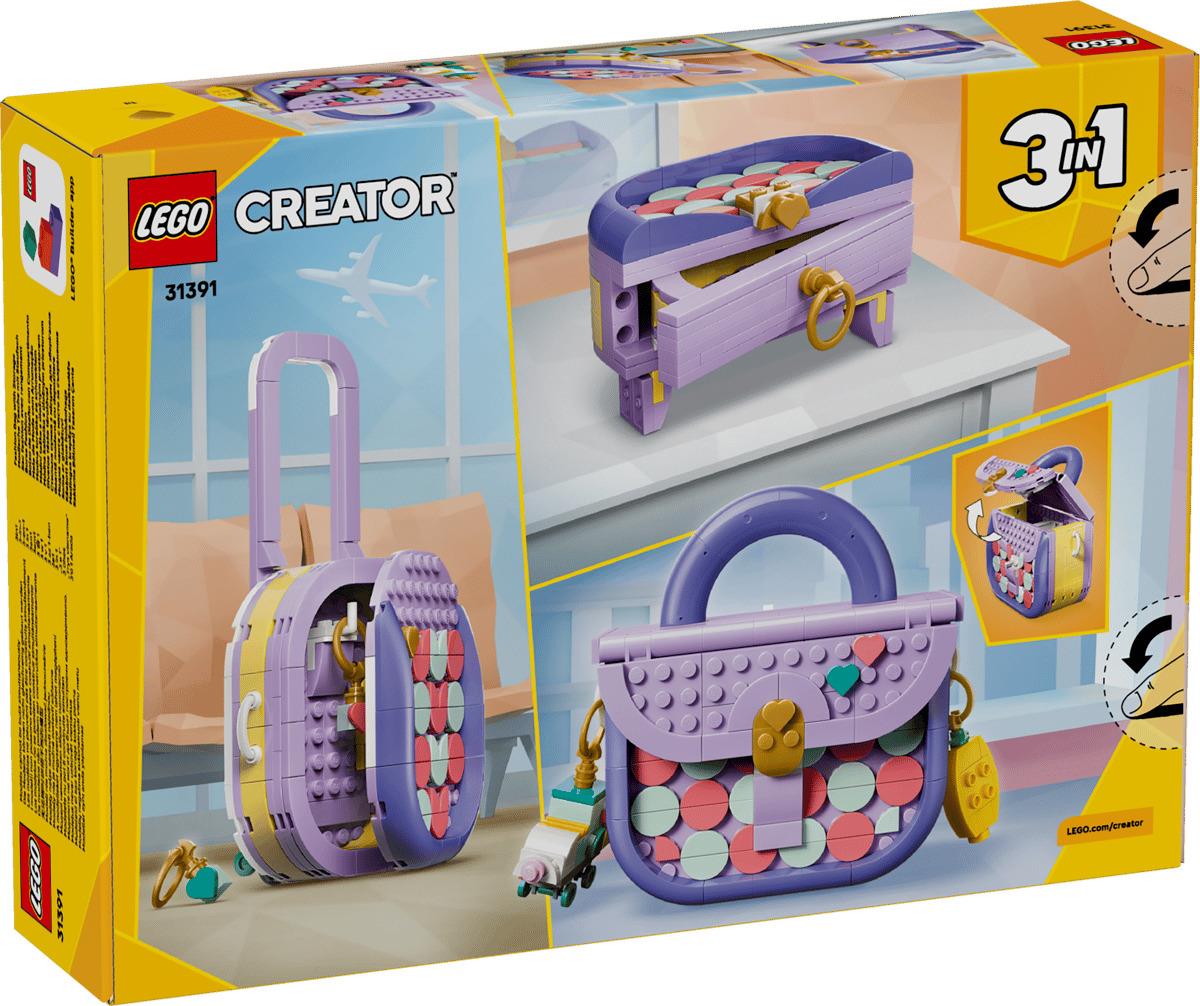 LEGO Creator Art Fashion Bag with Storage 31391