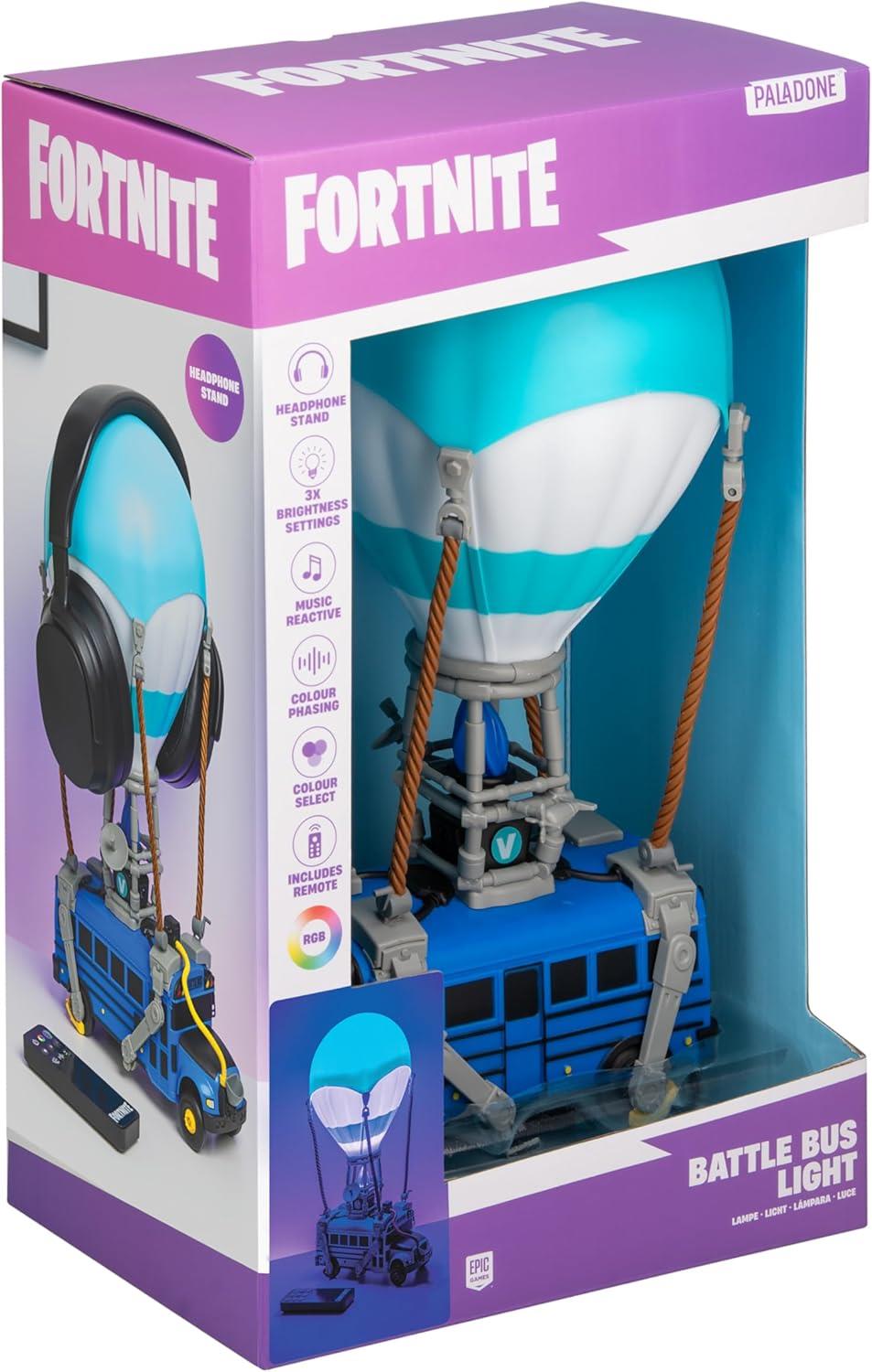 Fortnite Battle Bus Diorama Light