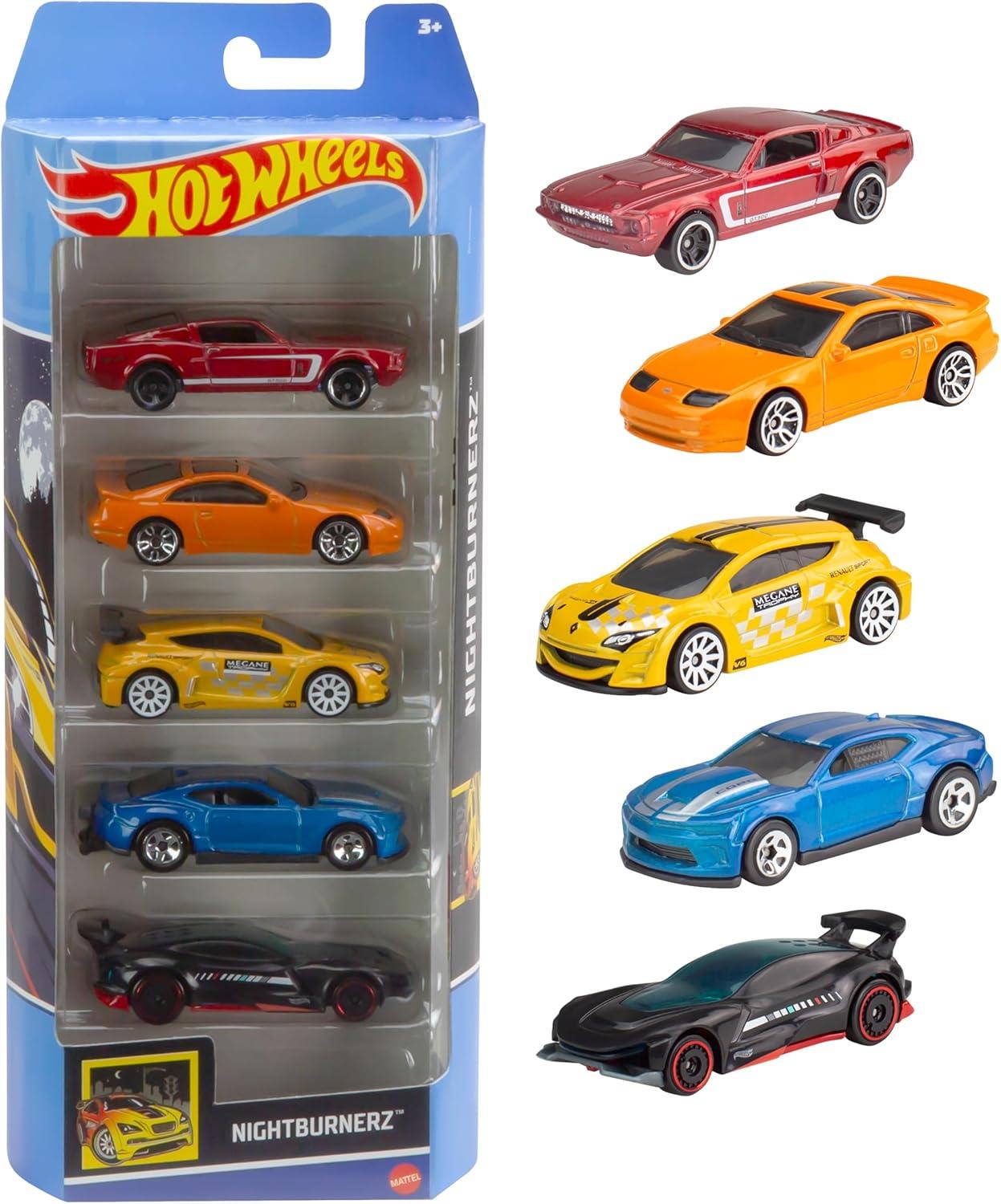 Hot Wheels 5 Pack Die-Cast Car Assortment