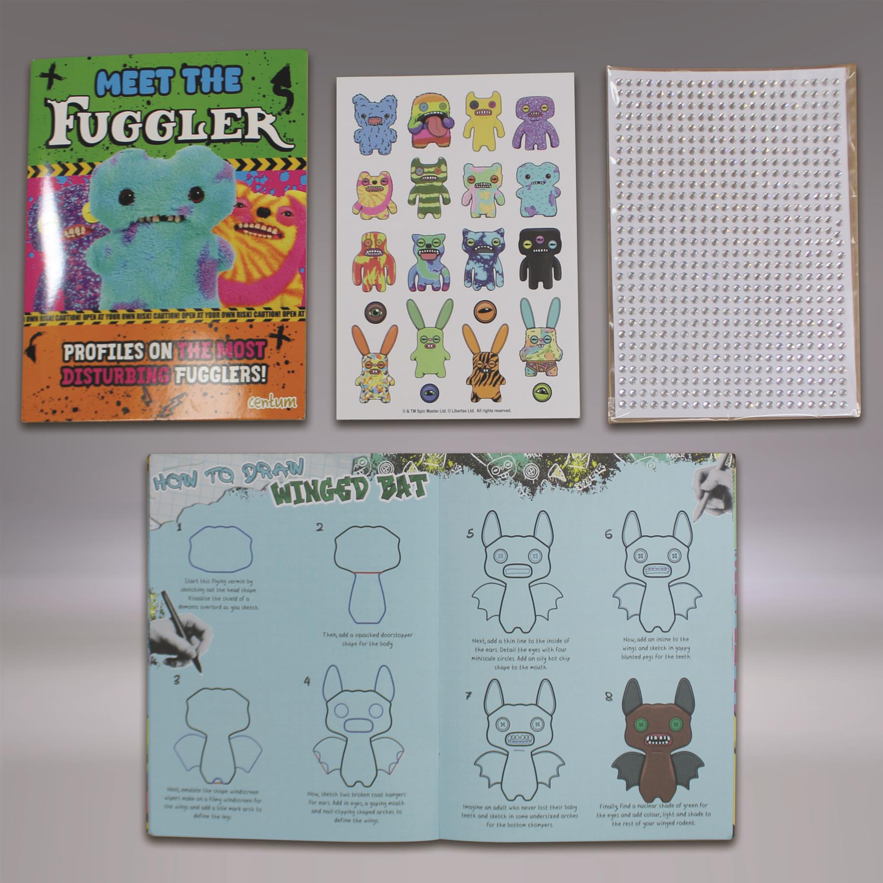 Fuggler Funny Ugly Monster Tin of Books